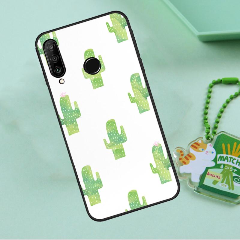 CACTUS BANANA RETRO VINTAGE SUMMER For Huawei Nova 10 9 SE 5T 12s 12i 11i Y91 Y90 Y60 Y70 Y72 Y61 P20 P40 P30 Lite P60 Pro Case