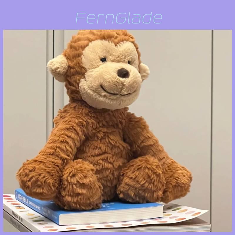 Jellycat Fuddlewuddle Monkey Plush Toy With Soft Short Pile For Teen Gift
