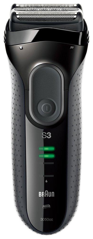 

Бритва Braun Series 3 с тремя лезвиями для мужчин 3050cc-G чёрный