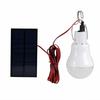 LED Solar Bulb with Hook Light Outdoor Waterproof Camping Solar Lamp Energy Saving Bulb Garden Courtyard Path Light