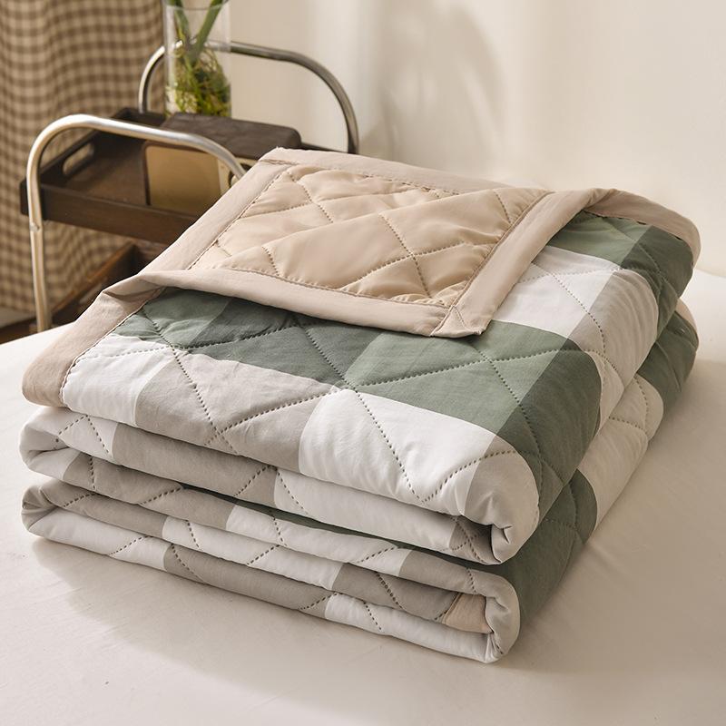 Klimatizační přikrývka šetrná k pokožce Single Double Summer Cool Quilt Jarní a podzimní tenká přikrývka