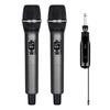 Universal Handheld Wireless Microphone for Home KTV & Live Broadcast with High-Quality Sound & Charging Feature