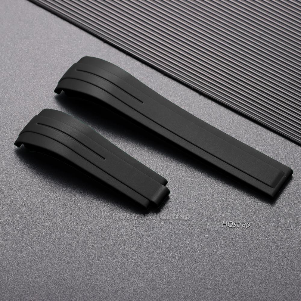 20mm 21mm 22mm Curved End Rubber