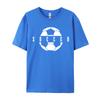 Unisexs Football Player Ball Simple Style Tops Shirts New Arrival O Neck Printed Cotton Fabric Young TShirt Leisure Clothing Shirt