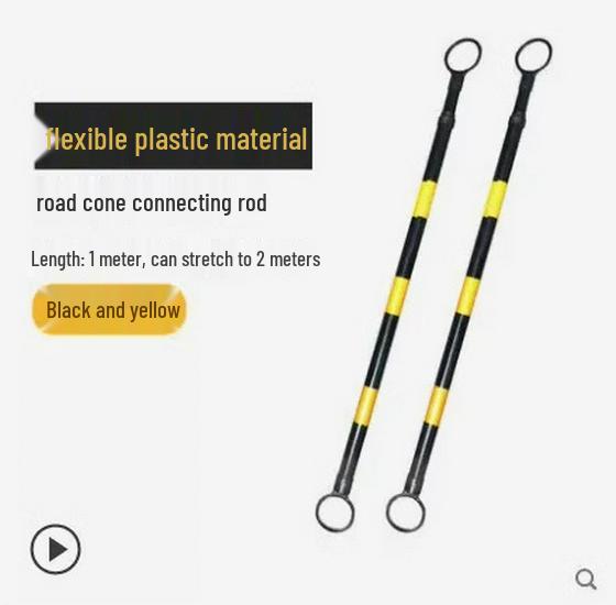 Reflective Traffic Cone Barrier - 70cm/90cm Construction Road Cylinder