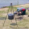 Camping Bonfire Tripod Portable Triangle Support Camping Bonfire Frame