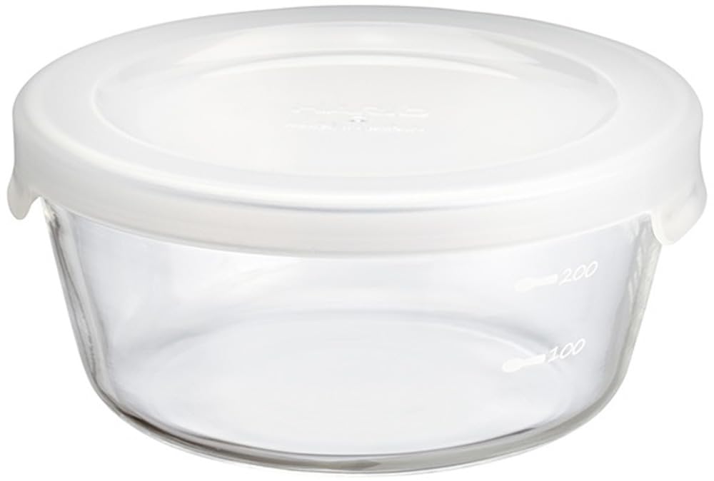 

Hario glass storage container round 300ml heat-resistant MST-30-TW