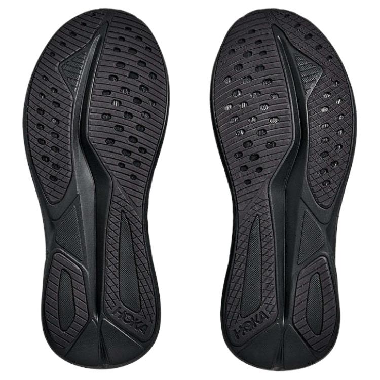 HOKA ONE ONE MACH 7 Fabric Breathable Running Shoes Men's Black 1171905-BBLC