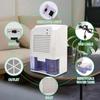Small Household Dehumidifier Dryer Portable Quiet Quick Prevent Odor Mildew Bacteria Drive Moisture One-button Bedroom USB Direc