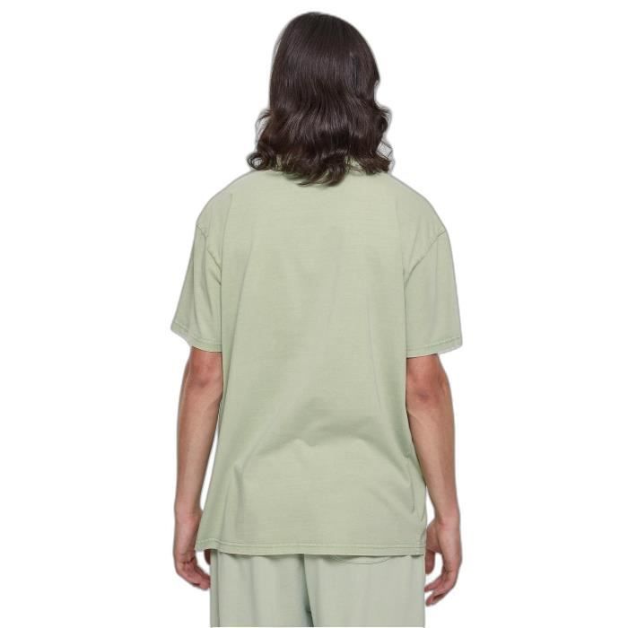 T-shirt délavé à l'acide oversize Urban Classics - vert vintage - L