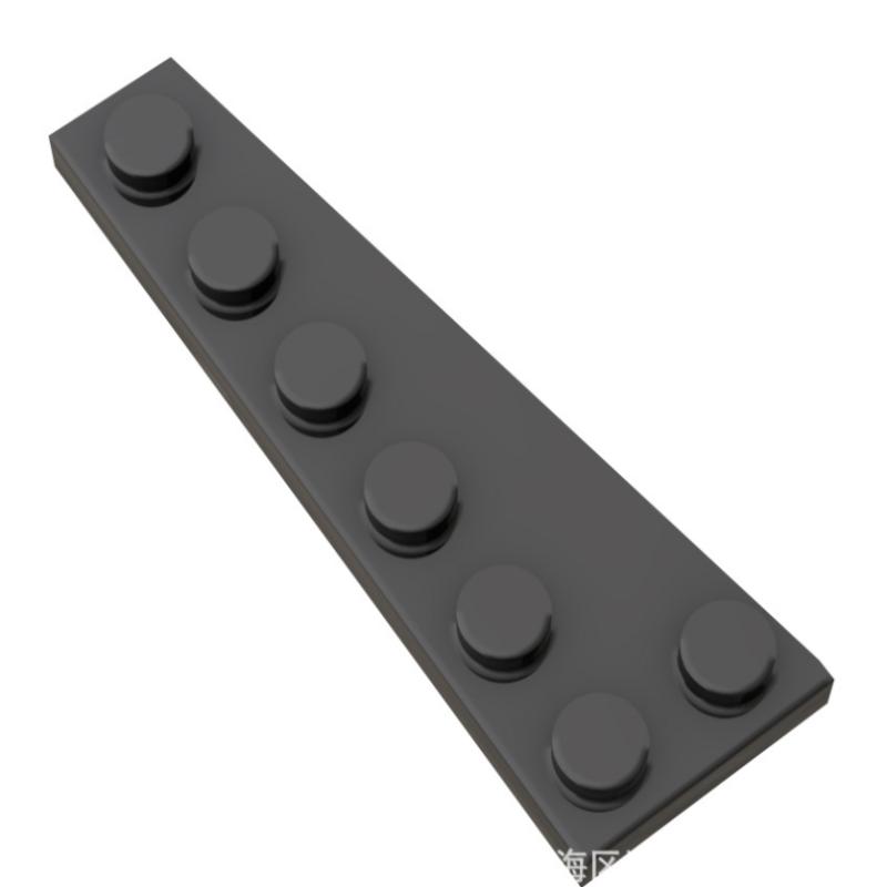

My Own Creation Ten Pieces 78444 Wedge Assembling Pieces Kit Plate 2x6 Right Bricks House Particle DIY Idea Educational Toy Children Kids Birthday