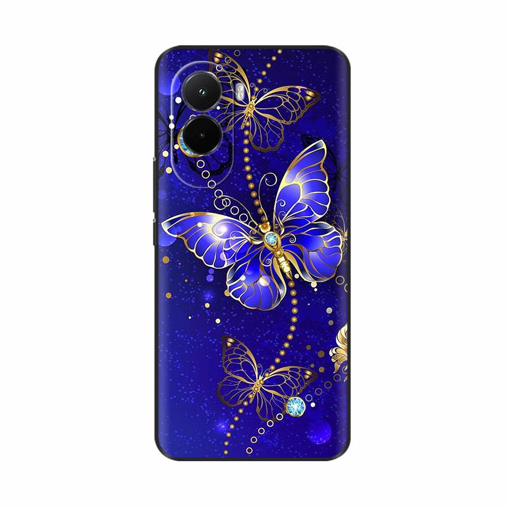 For Poco M7 4G Case Silicone Camera Protection Back Cover For Xiaomi PocoM7 4G TPU Cartoon Funda Poco M7 4G M 7 Phone Case Coque