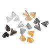 50 sztuk 16x16mm Charms filigranowy kształt kwiatu stożek koraliki czapka dla DIY kolczyk naszyjnik znalezienie biżuterii akcesoria do rękodzieła