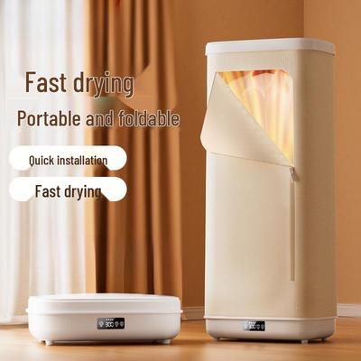 Portable Folding Clothes Dryer for Dormitory and Home Use