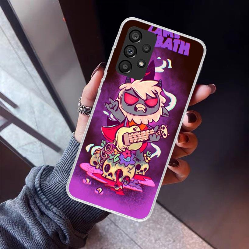 Game C-Cult Of The Lamb Phone Case For Samsung Galaxy A52 A51 A50S A32 A22 A12 A02S A72 A71 A31 A70 A30S Note 20 Ultra 10 Plus S