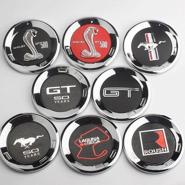 1ks 15cm Kovový znak auta Emblém Zadní nálepka Dekorace Pro SHELBY GT 50 Let Logo Pro Ford Mustang RANGER Fiesta F150 Edge Escape
