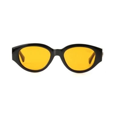Hybition D.fox Original Glossy Black / Orange Tint Lens