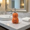 Refillable Ghost Face Pumpkin Lotion Bottle Portable Hand Sanitizer Bottle  Travel