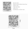 kads Fashion 088 Nail Stamping Plate Nail Printing Stencil for Nail Stamping Polish Nail Stencil Template