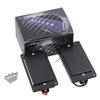 Yibuy Černý set zapouzdřených humbucker snímačů s dvojitou cívkou pro elektrickou kytaru