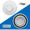 2Pcs 12361-300-000 Differential Filler Cap with O-Ring Replacement for Honda Sportrax 250EX 2001 2002 2003 2004 2005 2006 2007 2008 Replacement for