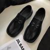 Split Toe Shoes Tabi Shoes Loafer for Men and Women Split Toe Thick Sole Casual Genuine Leather Shoes
