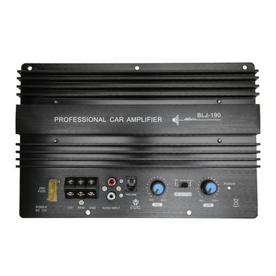 12V 300W Bil Høy Effekt Forsterker DIY Bil Bass Subwoofer Brett for 8-12 Tommers Basshøyttaler Dobbel