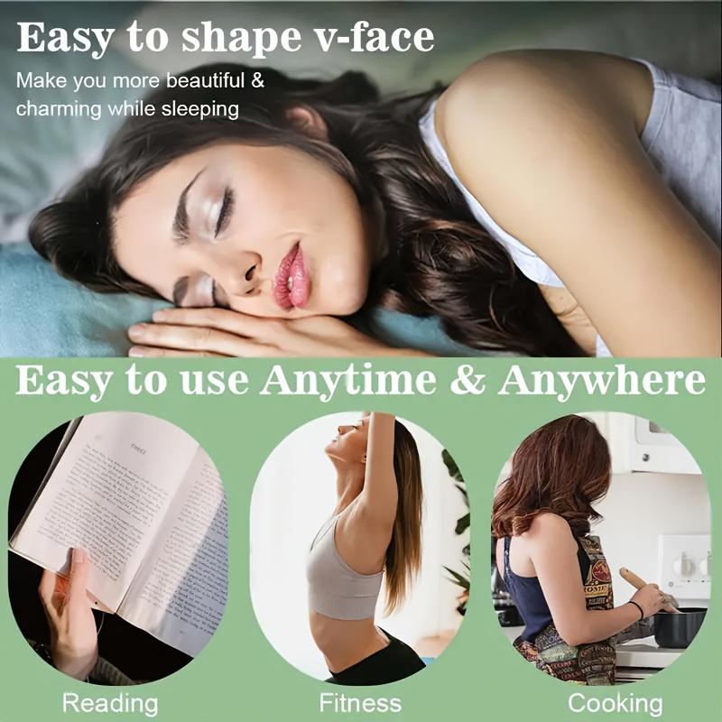 Adjustable V Shape Face Slimming Strap Double Chin Reducer Lifting Band Women Breathable Facial Toning Belt