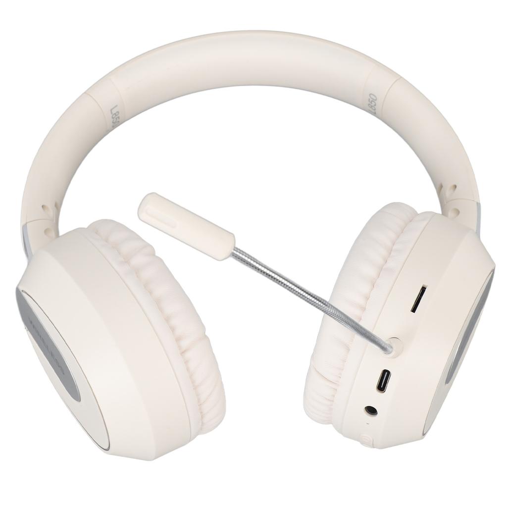 Wireless Gaming Headset Foldable Noise Reduction Soft Cushion Portable Bluetooth Gaming Headphones with Detachable Mic