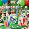 5-50Pcs Creative Four-color Football Theme Pen for Football Party Carnival Celebration Birthday Back To School Father's Day Gift