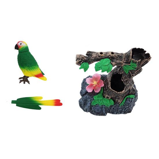 Electronic Birds Toy Voice Control Interactive Festival Gift Simulation Bird Parrot Toy for Children