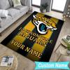 Custom NameJaguar Team Spirit Carpet, Indoor Rug, Chair Rug, Living Rooms, Doormat Made From Polyester Home Decor Birthday Christmas Gifts