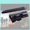Outdoor Zelfverdedigingsuitrusting Draagbare Telescopische Knotshoes Snel Trekken Verstelbare Lengte