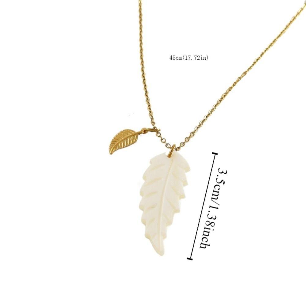 Handmade Hollowed Out Leaf Necklace Sweet Charm Gold Plated Leaves Necklace  Jewelry Accessories