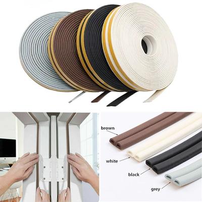 Self Adhesiv Sealing Strip DIPE Type Door and Window Sealing Strip Acoustic Rubber Foam Windproof Seal Anti Collision Dust Strip