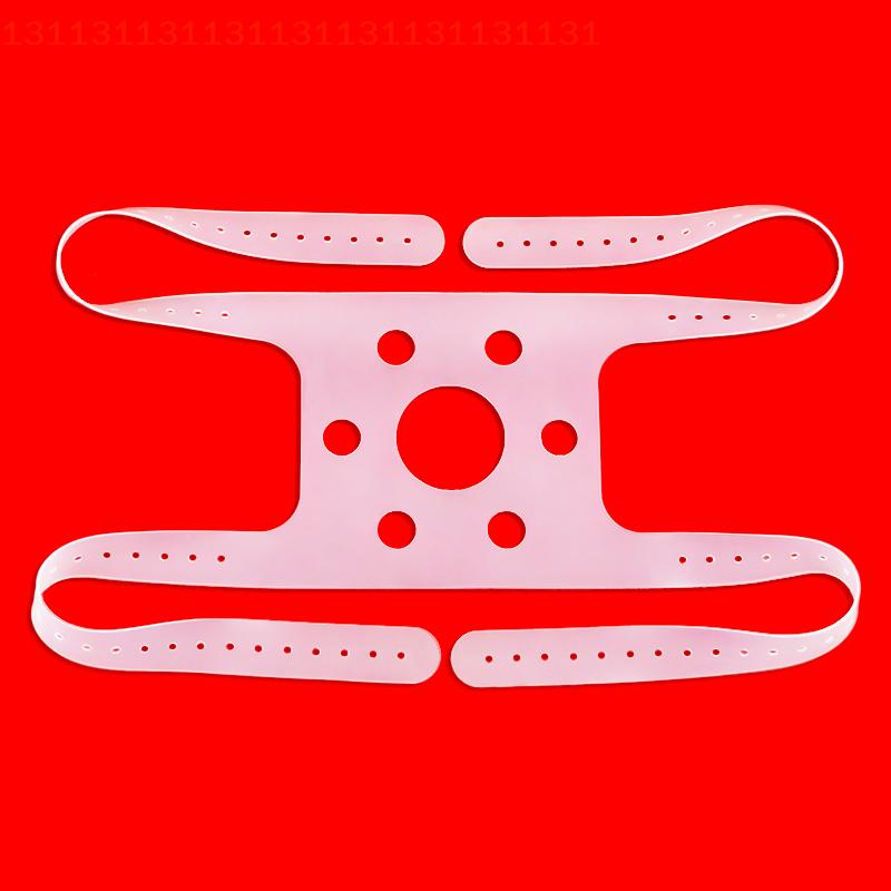 Replacement Strap Headgear For Cpap Mask Respirator Head Strap Silicone Adjustable  Elastic Band Fixed Strap