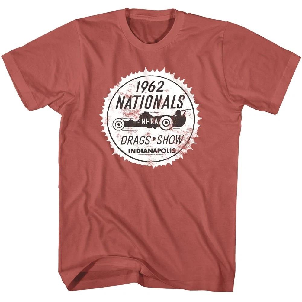NHRA Indianapolis Drags Show 62 Men s T Shirt 2XL