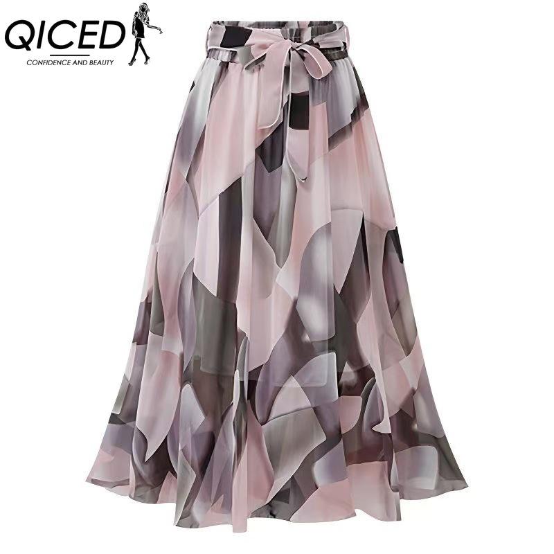 QICED Women's Fashion Casual Summer Spring Skirt
