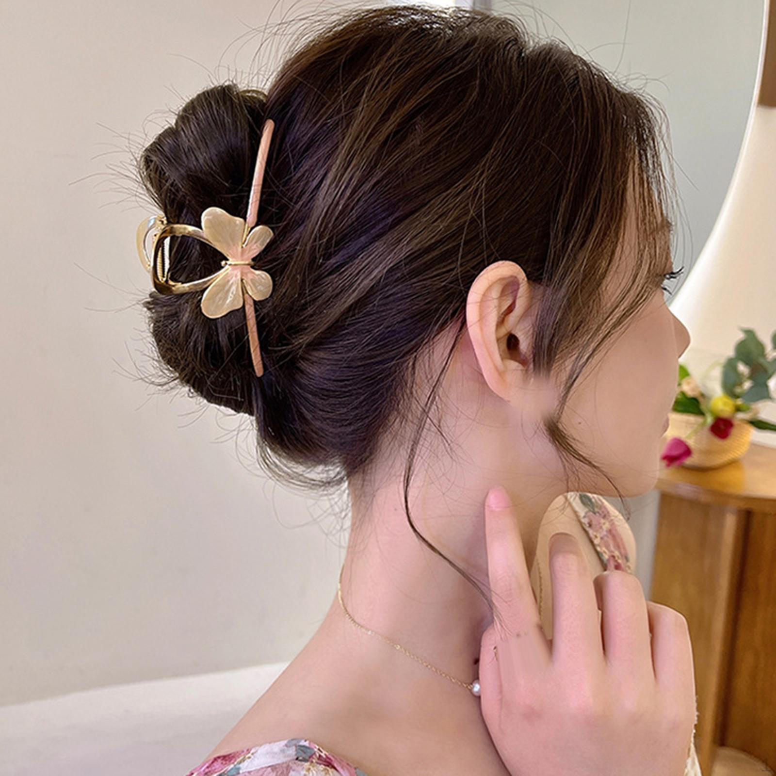 

, Non Hair Accessories Large Barrette Hairpins Headwear Ponytail Holder жёлтый