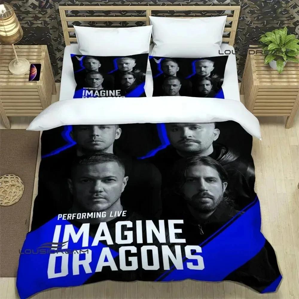 Comforter Rock Band Imagine Dragons Bedding Sets Exquisite Bed Supplies Set Bed Comforter Set Bedding Set Luxury Birthday Gift