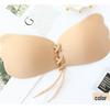 Breathable Drawstring Winged Invisible Bra with Bio-Silicone Nipple Covers for Weddings