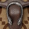 Gucci Dionysus Tigerkopf Schnalle Super Doppel G Logo Leder Ketten Geldbörse Crossbody Umhängetasche Damen Taschen Beige Braun 401231-UKMBN-2572