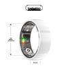 Smart Ring: Heart Rate, Blood Oxygen, Sleep Monitor & Waterproof Pedometer