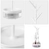 Spinning Jewelry Display Stand Multi Levels Storage Tower Holds Necklaces Earrings Pendants For Countertop