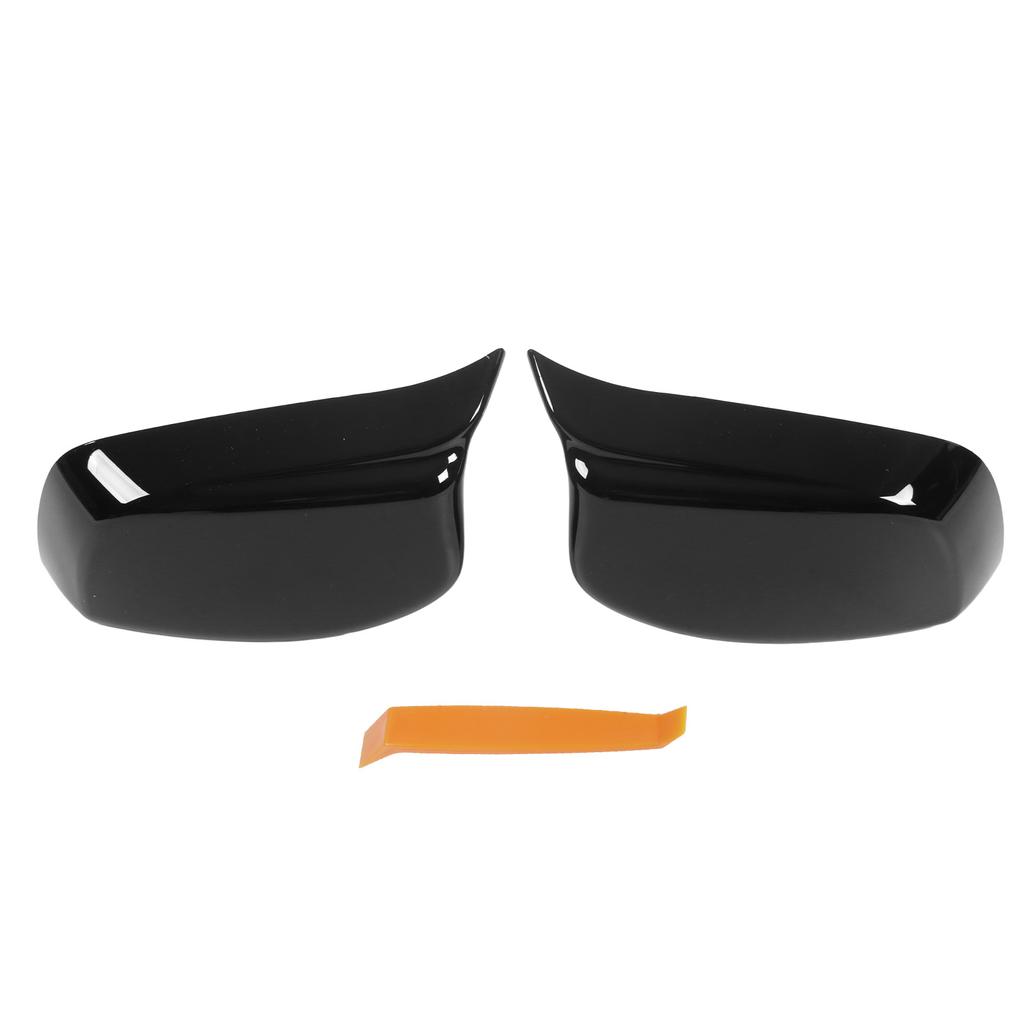 Left Right Side Door Mirror Cover Outside Rear View Mirror Trim 51167078360 for 5 6 Series E60 E61 E63 E64 2003‑2007