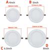 Universal Speaker Grill Cover White Plastic Frame With Metal Mesh For 4 5 6.5 8Inch Ceiling Speakers Easy Installation