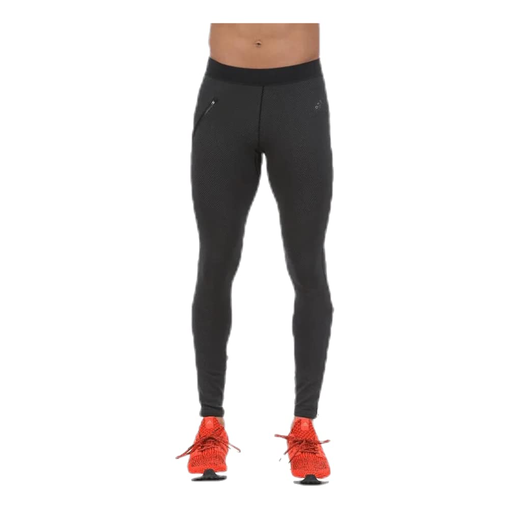 Running Wear ULTRA Long Tights EEQ20 CF6030 Heather Japan M to Japanese size [Adidas] [Men's] Black/Colored (CF6030) (equivalent M)