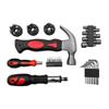 Multifunctional Household Tool Set: Complete Manual Hardware Kit for Electricians.