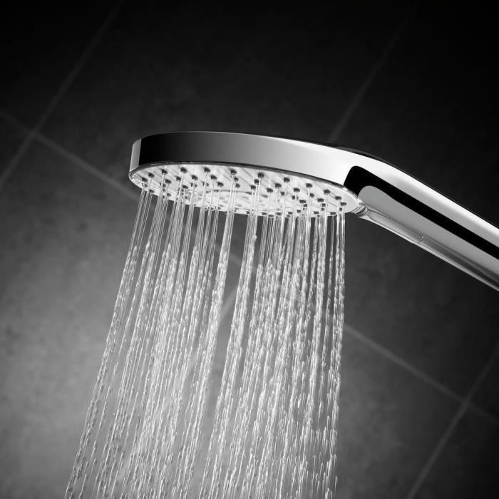 Ensemble De Douche - IDEALRAIN EVO - Barre 60 Cm Et Douchette Ronde 11 Cm 3J - Chrome - Ideal Standard