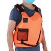 Professional Outdoor Adult Life Jacket Vest Oblique Zipper Safety Protective Wear for Swimming Snorkeling Sailing
